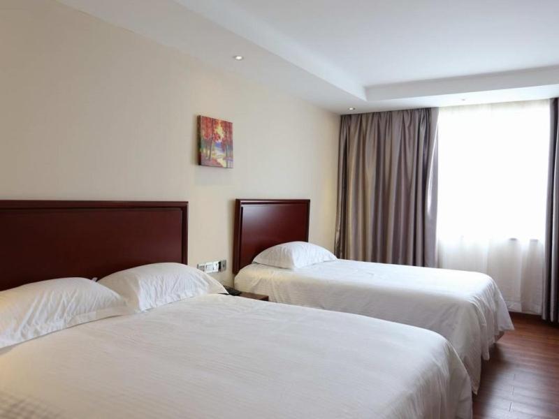Greentree Inn Jiangxi Shangrao Wuyuan Bus Station Tang Village Express Hotel Exteriör bild
