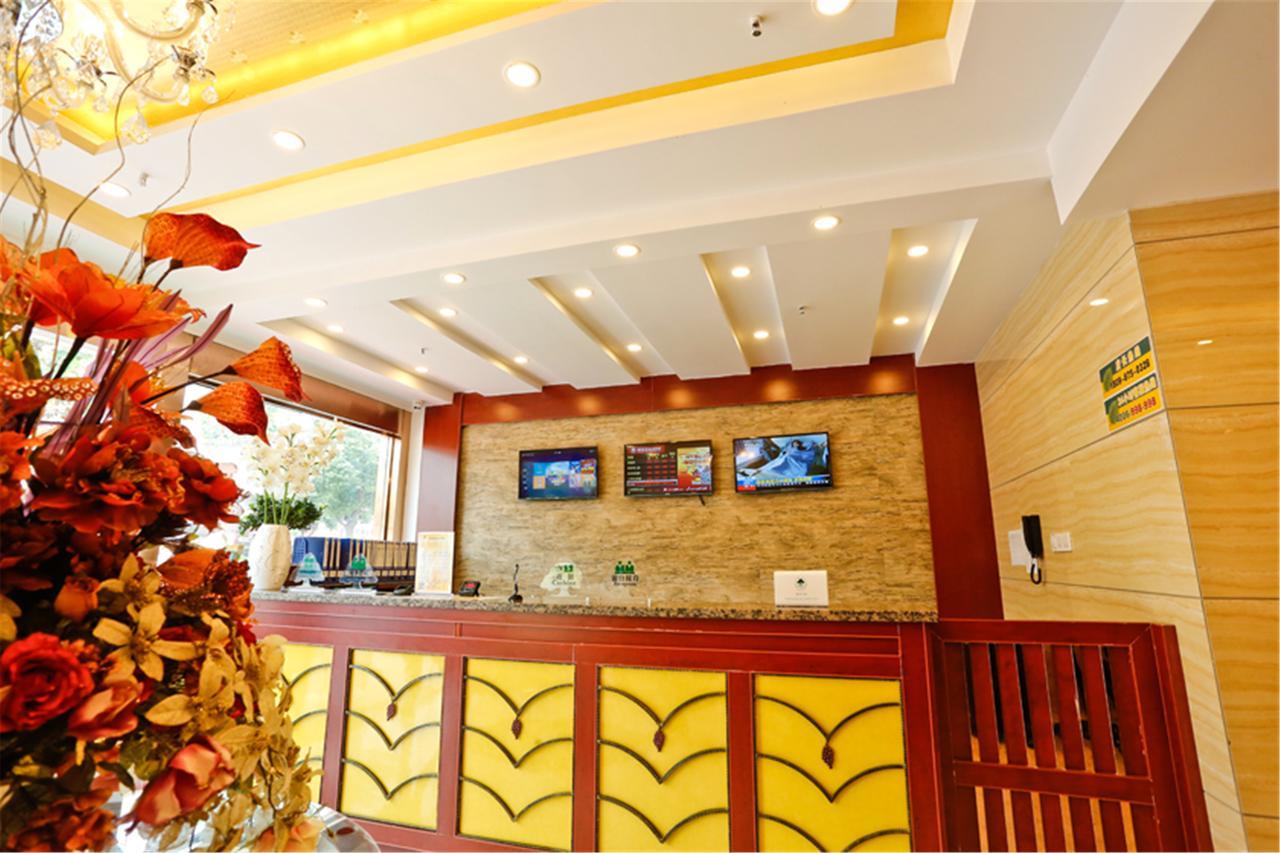 Greentree Inn Jiangxi Shangrao Wuyuan Bus Station Tang Village Express Hotel Exteriör bild