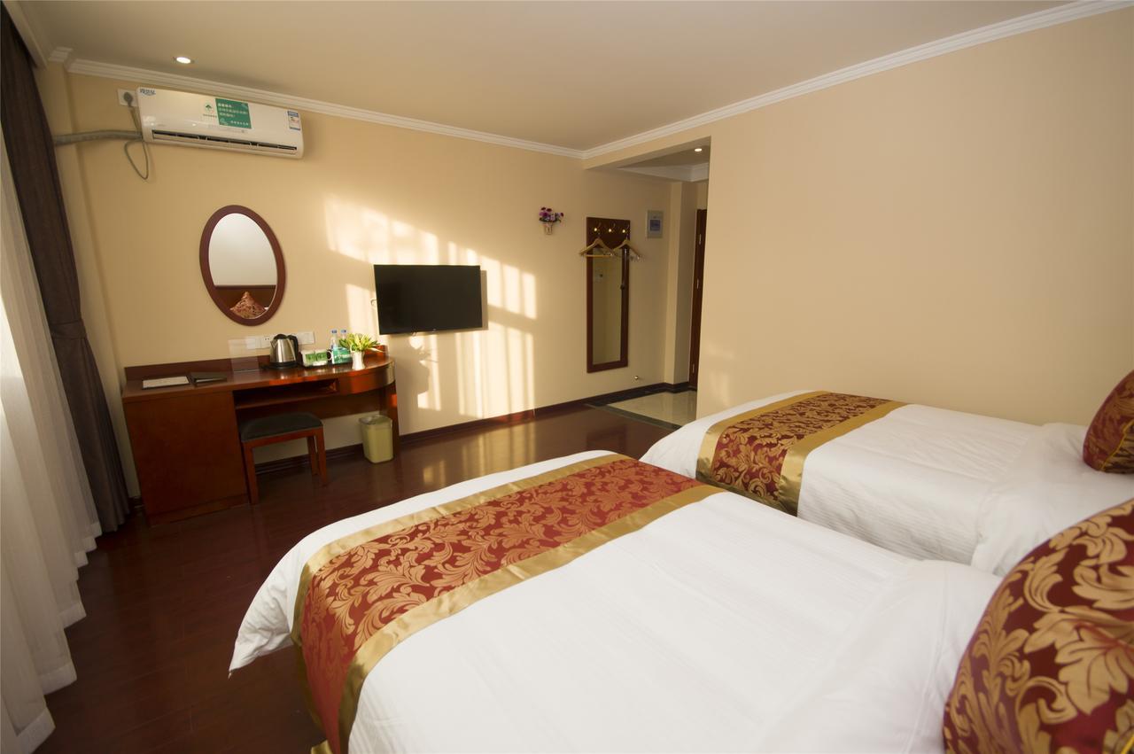 Greentree Inn Jiangxi Shangrao Wuyuan Bus Station Tang Village Express Hotel Exteriör bild
