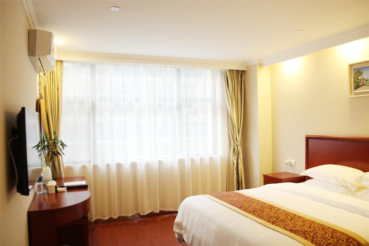 Greentree Inn Jiangxi Shangrao Wuyuan Bus Station Tang Village Express Hotel Exteriör bild